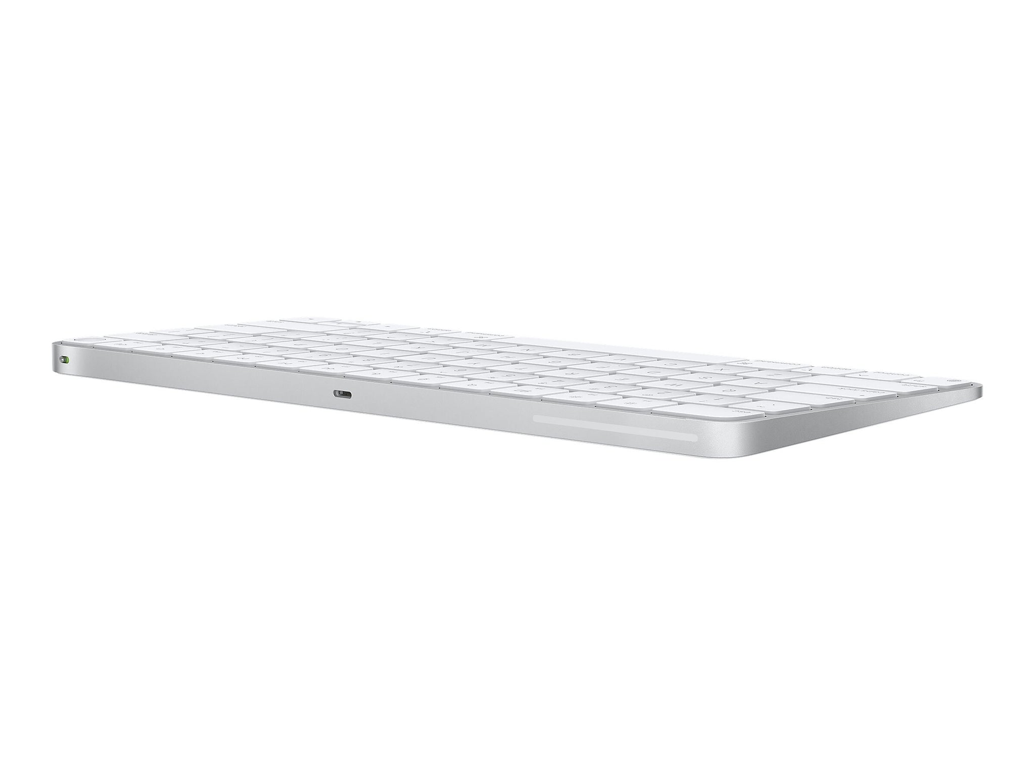 Apple Magic Keyboard with Touch ID Wireless, Silver/White Keys