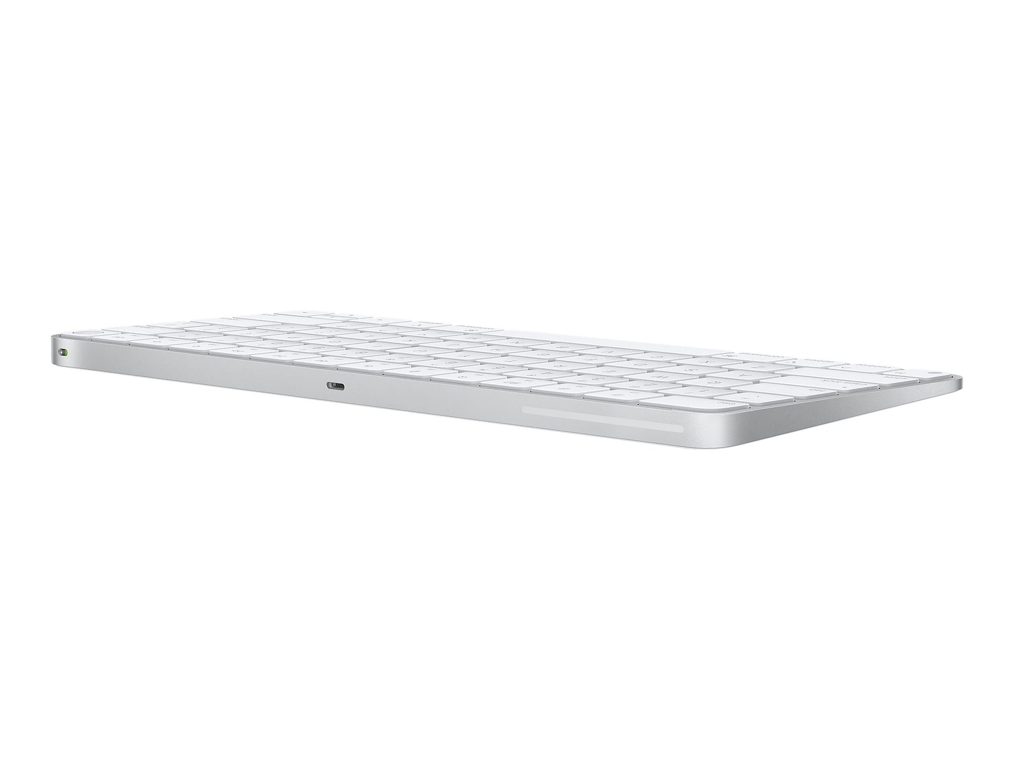 Apple Magic Keyboard with Touch ID Wireless, Silver/White Keys