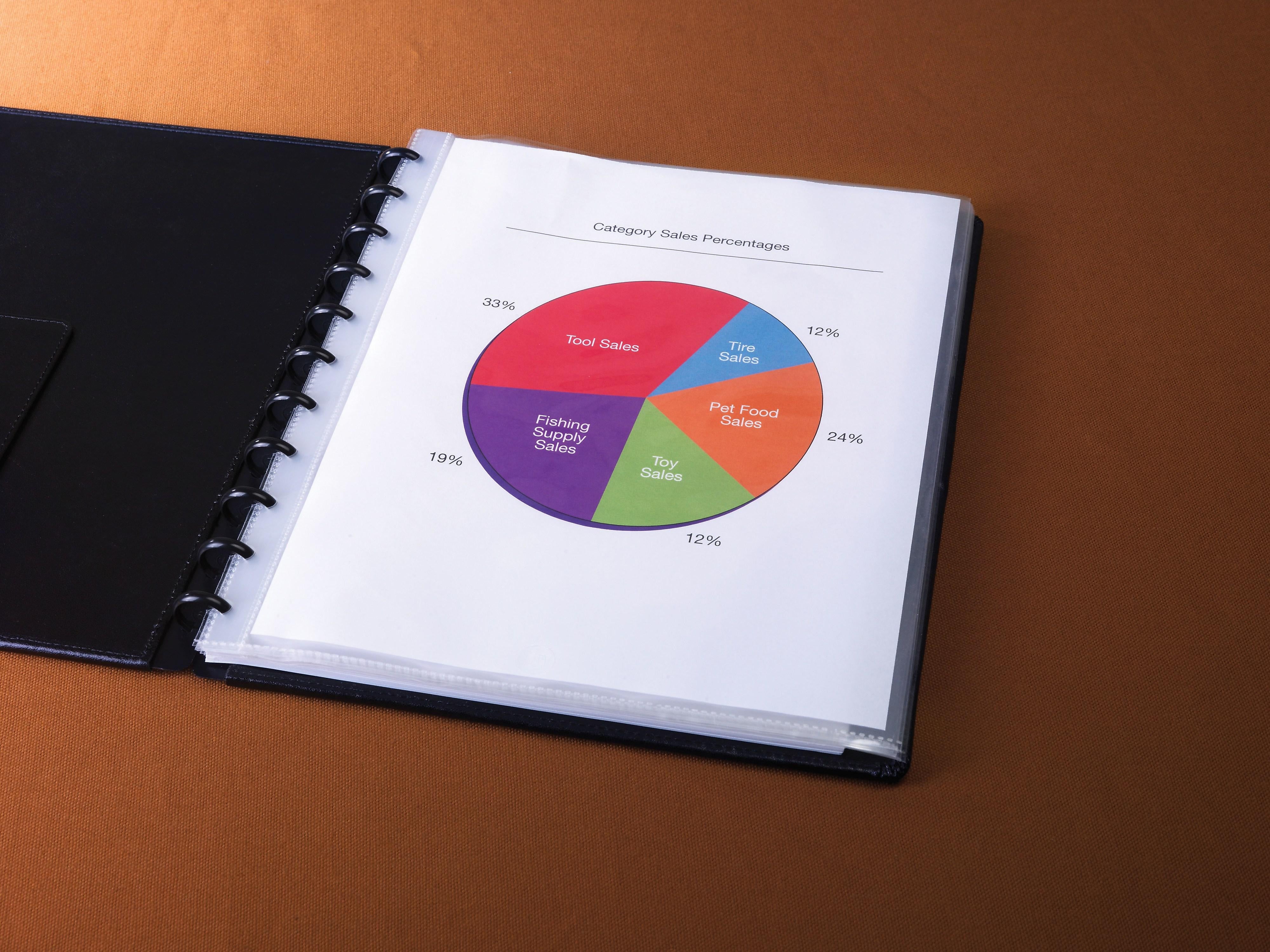 Arc Notebook Top Loading Sheet Protectors, Heavyweight, 8-1/2