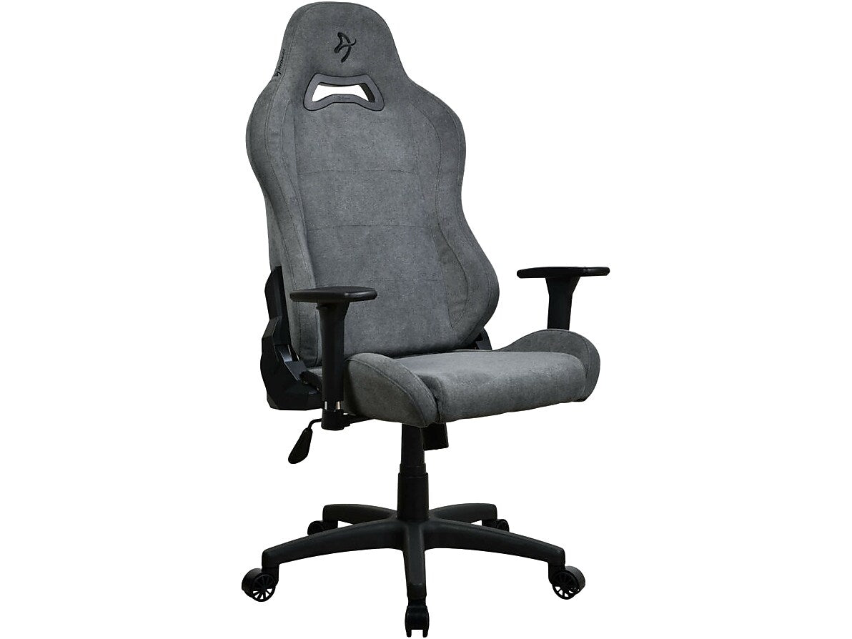 Arozzi Torretta 2023 Edition Fabric Ergonomic Rocker Gaming Chair, Ash