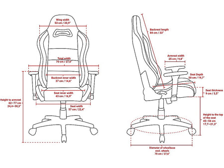 Arozzi Torretta 2023 Edition Fabric Ergonomic Rocker Gaming Chair, Ash