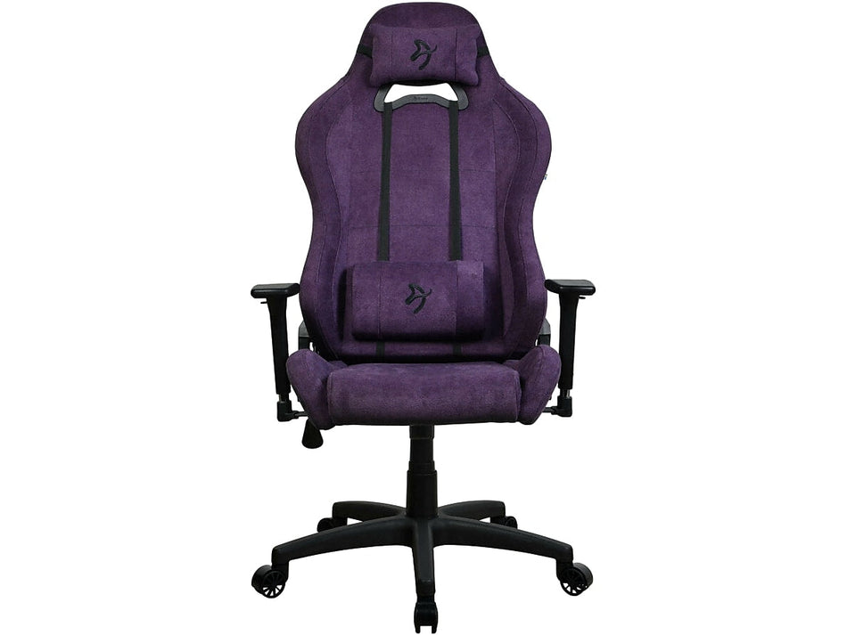 Arozzi Torretta 2023 Edition Fabric Ergonomic Rocker Gaming Chair, Purple