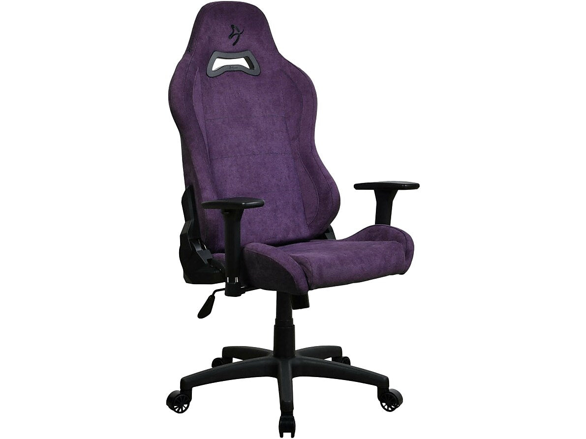 Arozzi Torretta 2023 Edition Fabric Ergonomic Rocker Gaming Chair, Purple