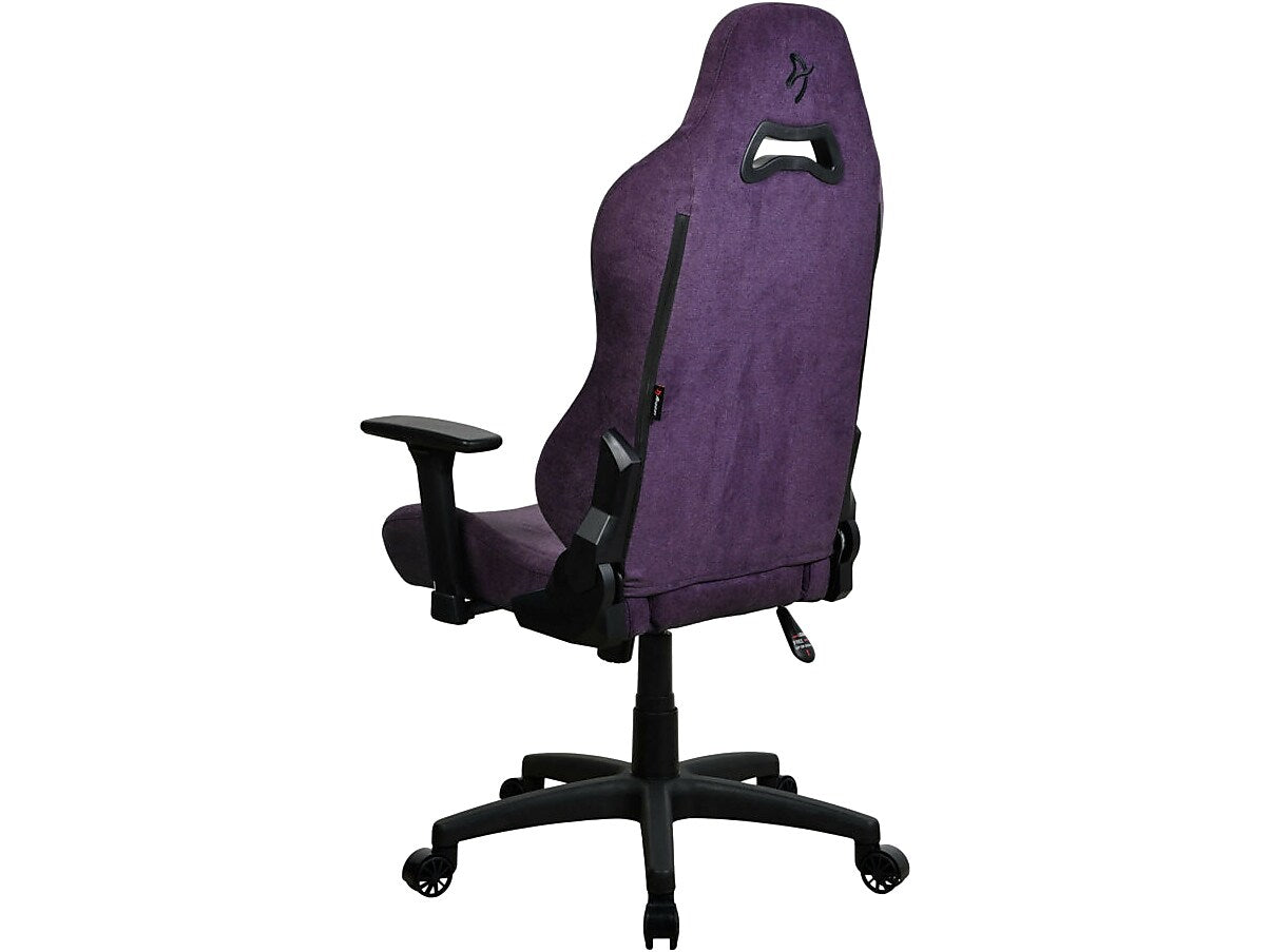 Arozzi Torretta 2023 Edition Fabric Ergonomic Rocker Gaming Chair, Purple