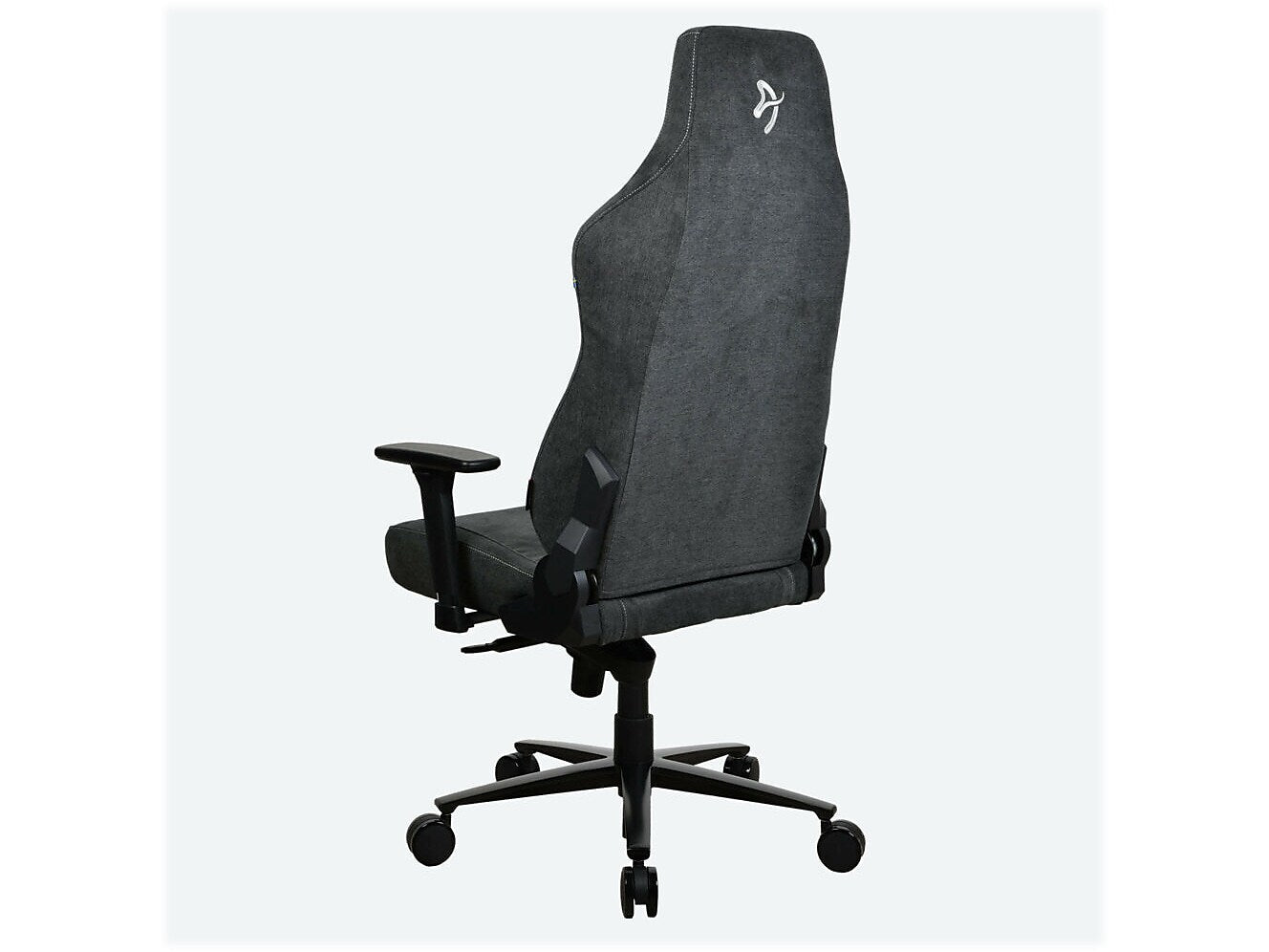 Arozzi Vernazza Fabric Ergonomic Rocker Gaming Chair, Dark Gray