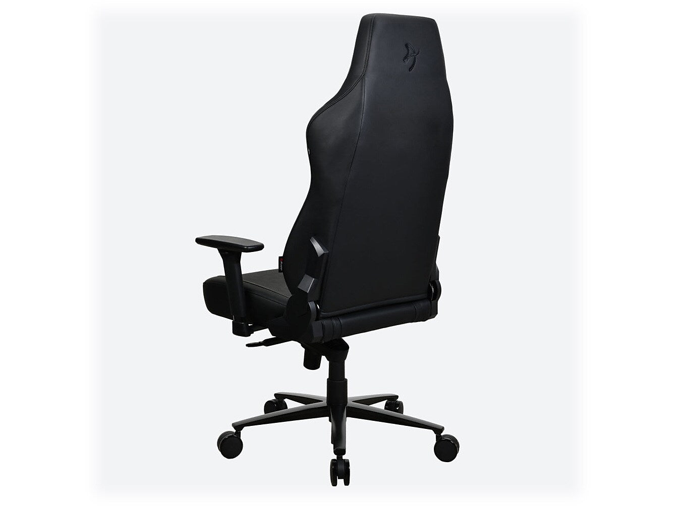 Arozzi Vernazza Faux Leather Ergonomic Rocker Gaming Chair, Pure Black