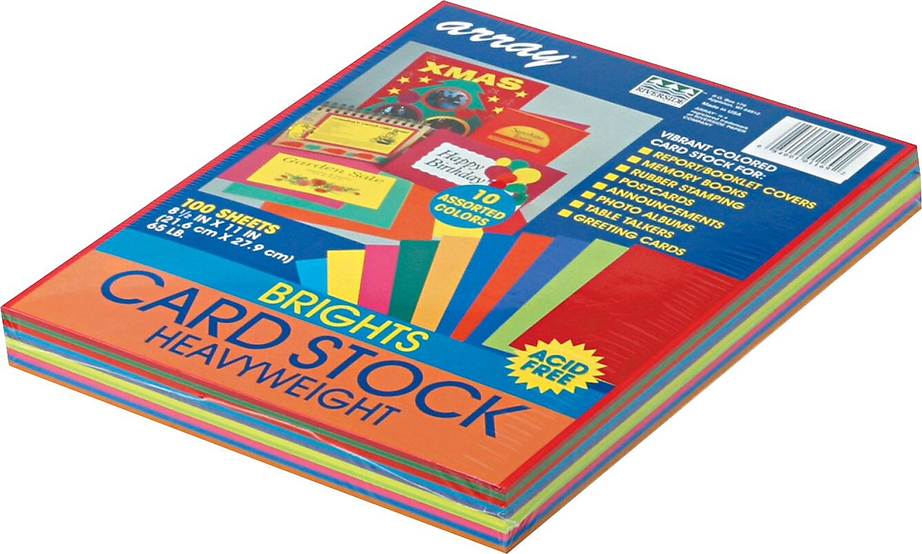 Array 65 lb. Cardstock Paper, 8.5