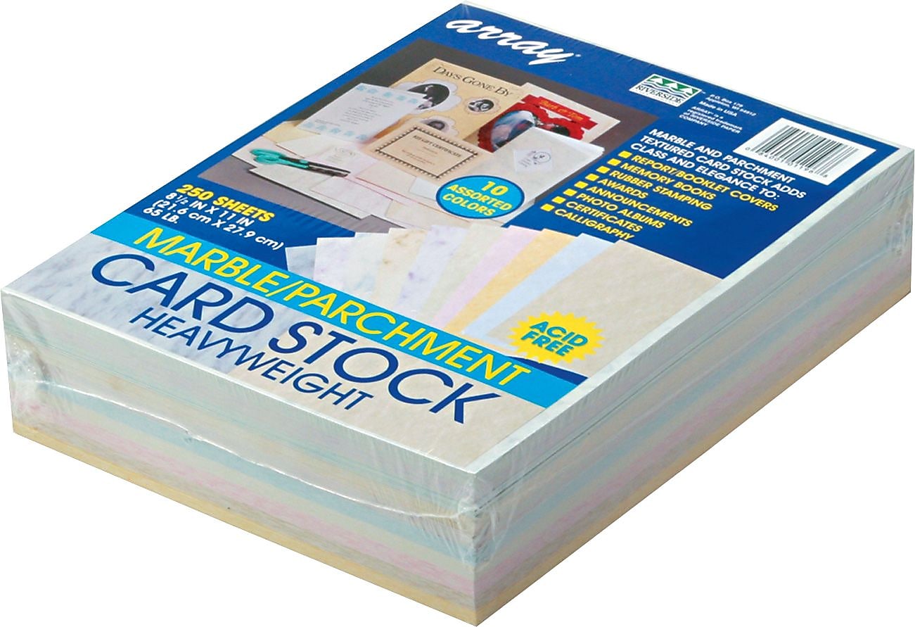 Array 65 lb. Cardstock Paper, 8.5