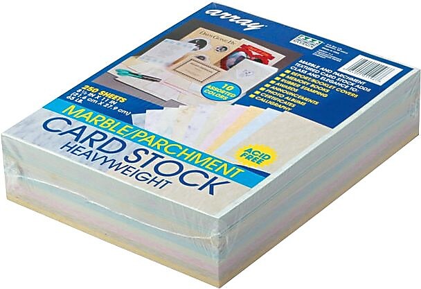 Array 65 lb. Cardstock Paper, 8.5