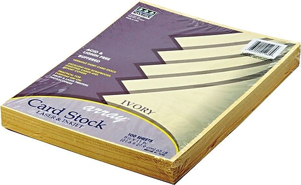 Array 65 lb. Cardstock Paper, 8.5