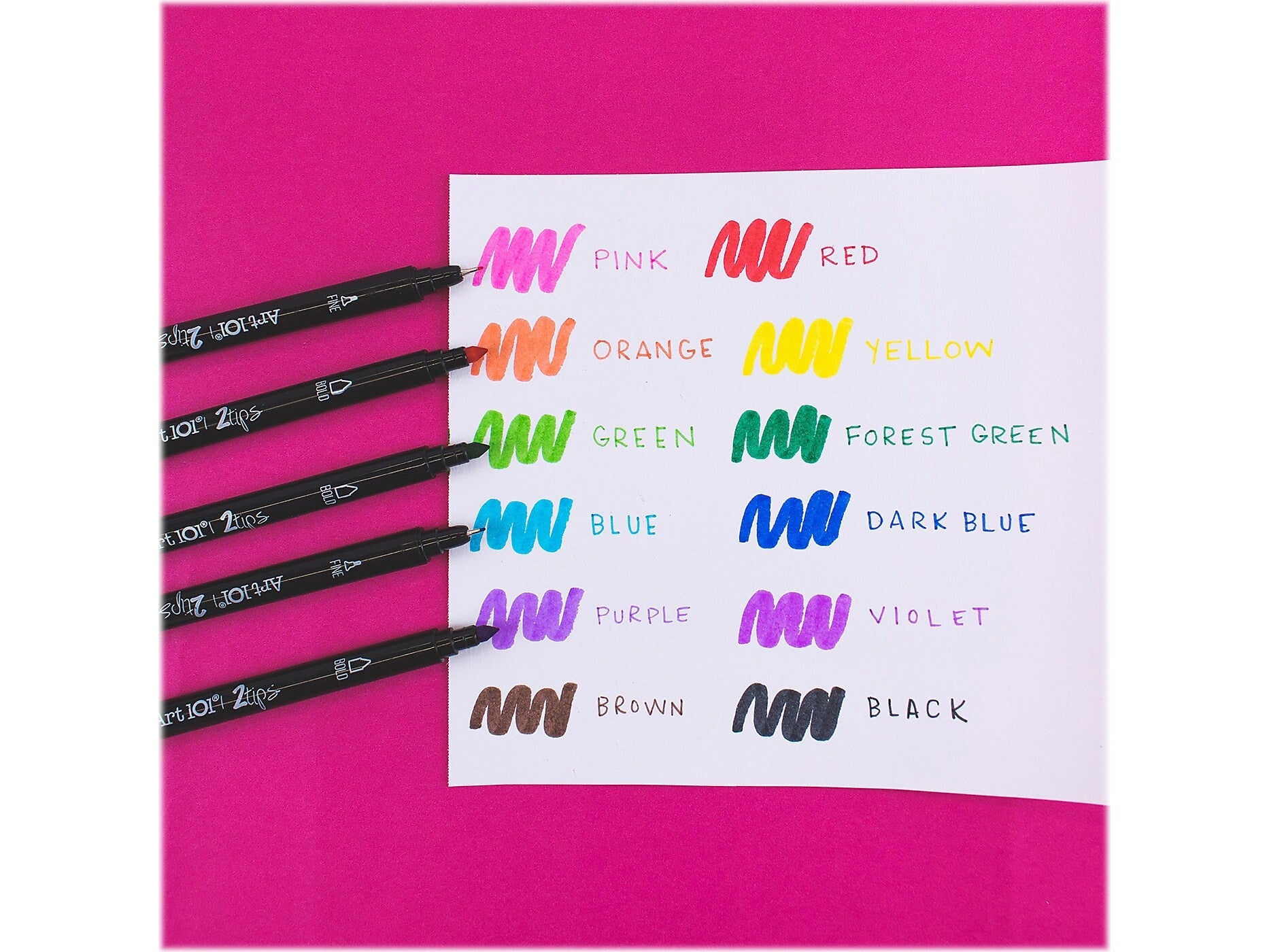 Art 101 Coloring Travel Art Set, Assorted Colors, 24 Pieces