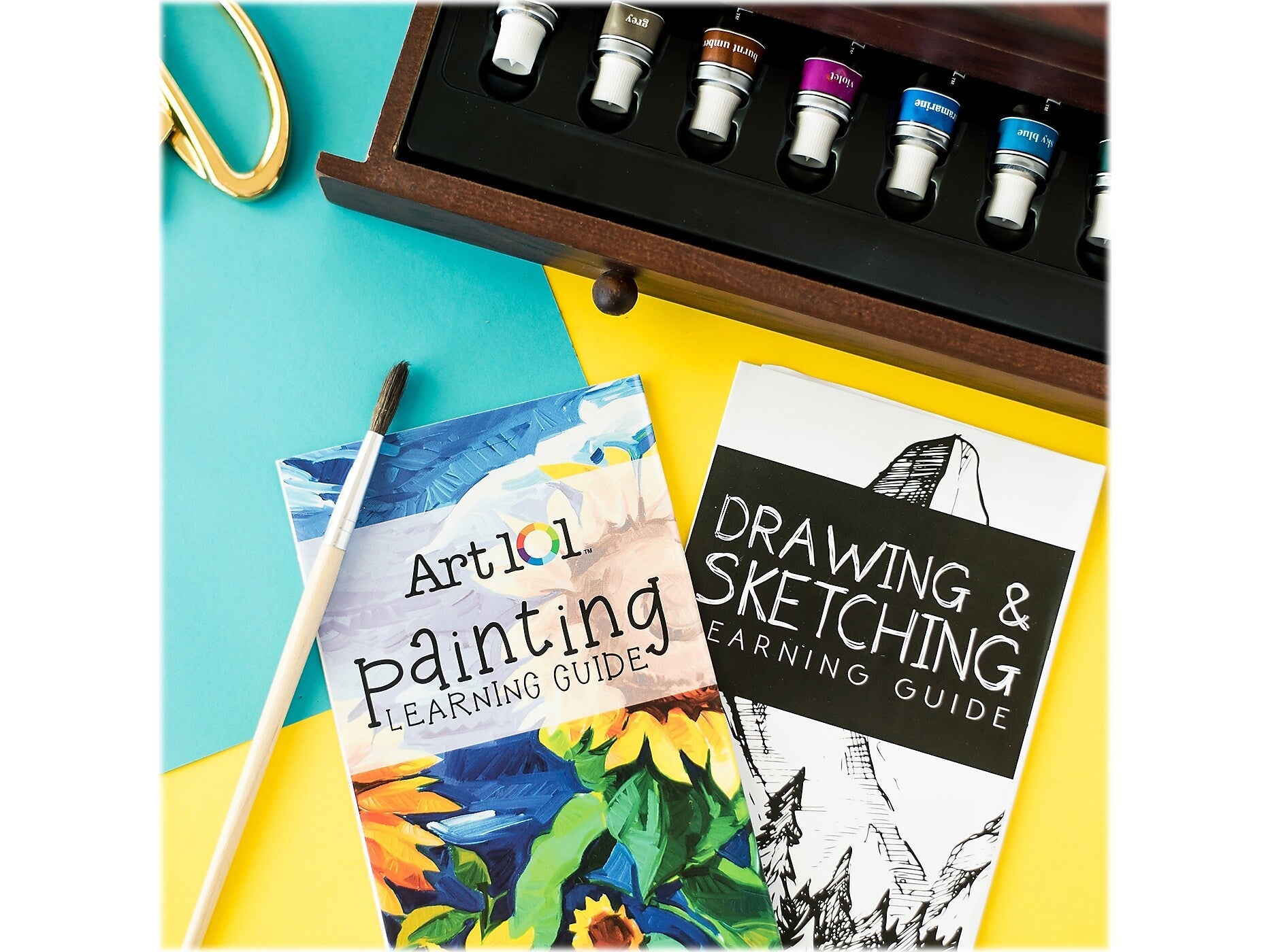 Art 101 Deluxe Art Set, Assorted Colors, 119 Pieces