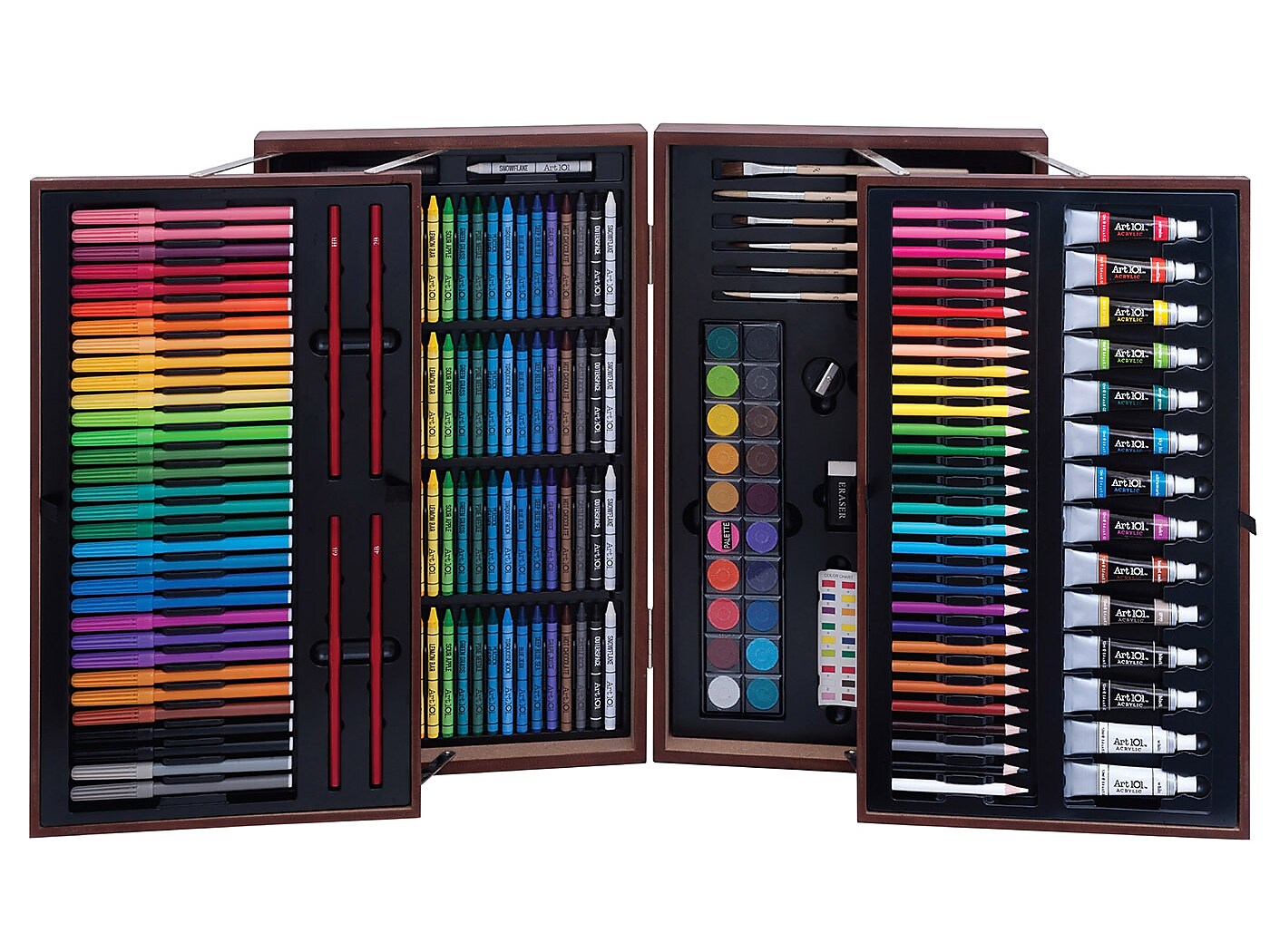 Art 101 Deluxe Art Set, Assorted Colors, 215 Pieces