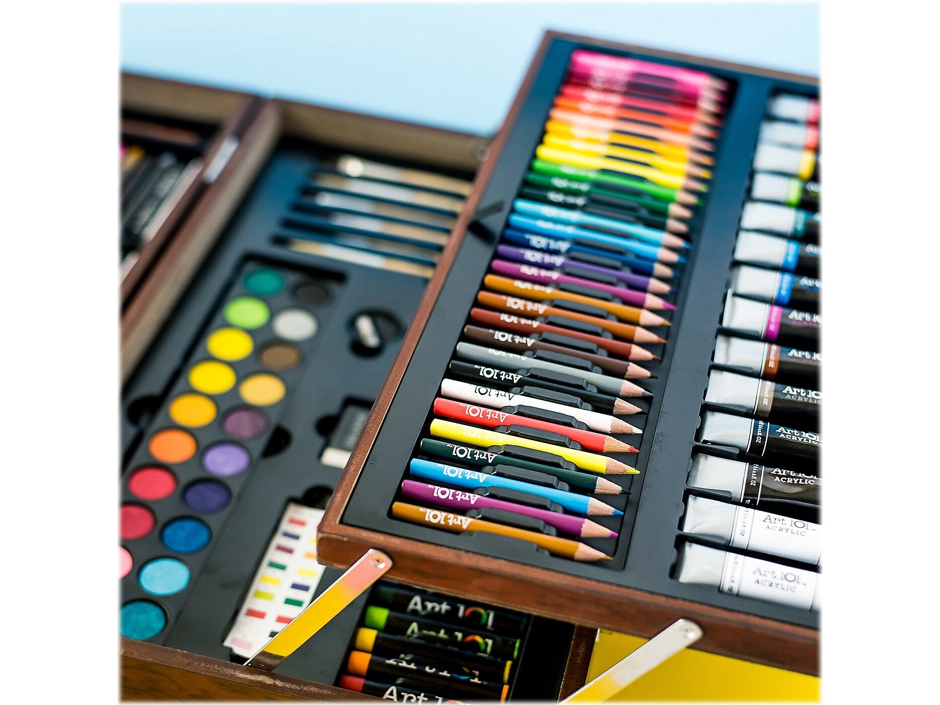 Art 101 Deluxe Art Set, Assorted Colors, 215 Pieces