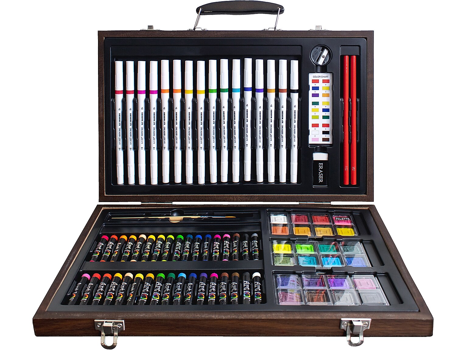 Art 101 Multimedia Illustration Art Set, Assorted Colors, 85 Pieces