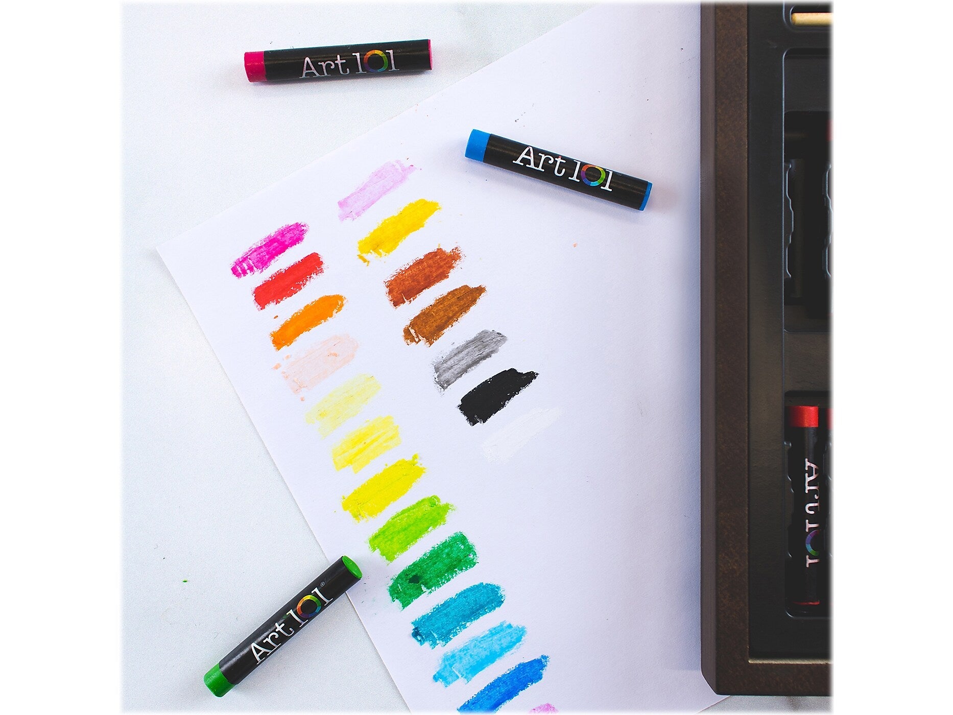 Art 101 Multimedia Illustration Art Set, Assorted Colors, 85 Pieces