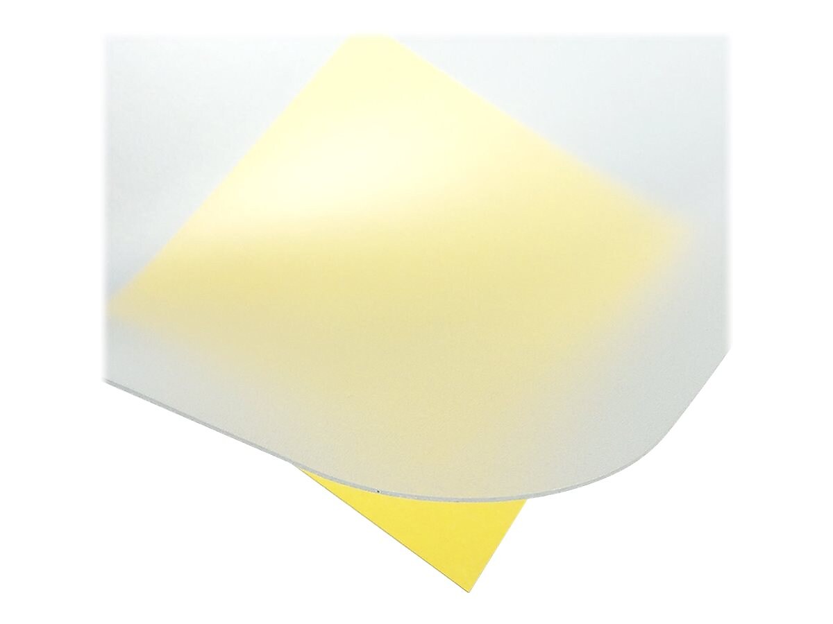 Artistic Krystal View Anti-Slip Plastic Desk Pad, 17