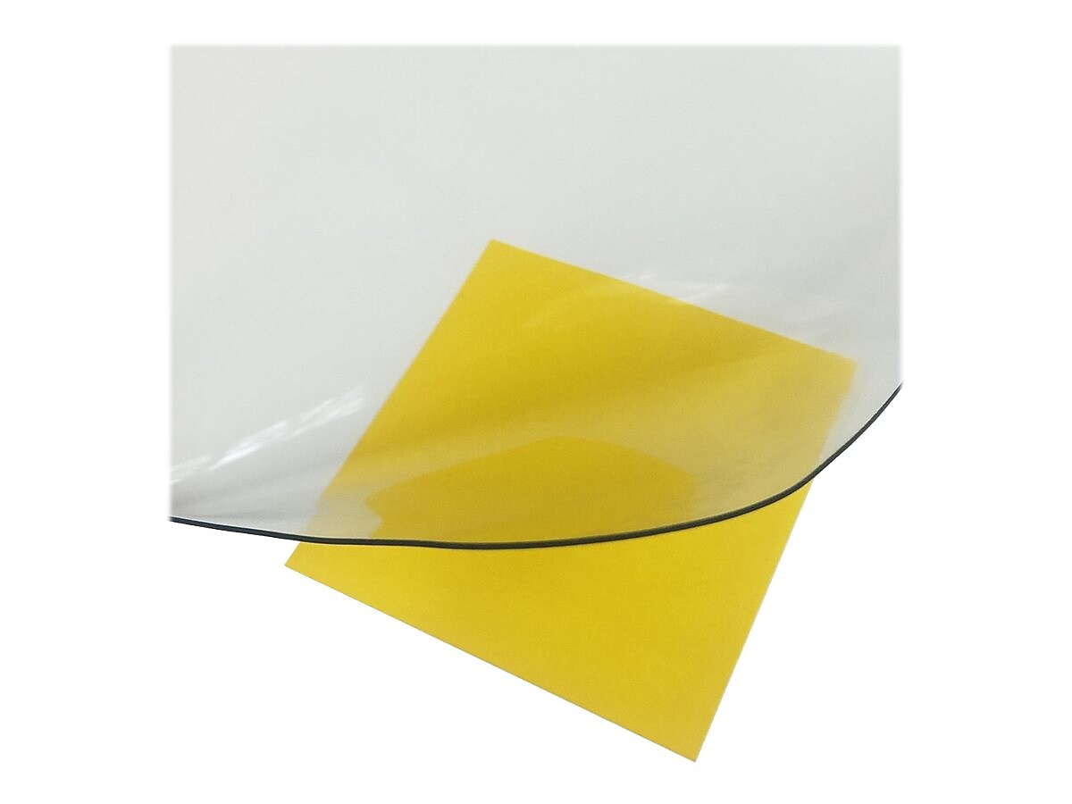 Artistic Krystal View Anti-Slip Plastic Desk Pad, 20