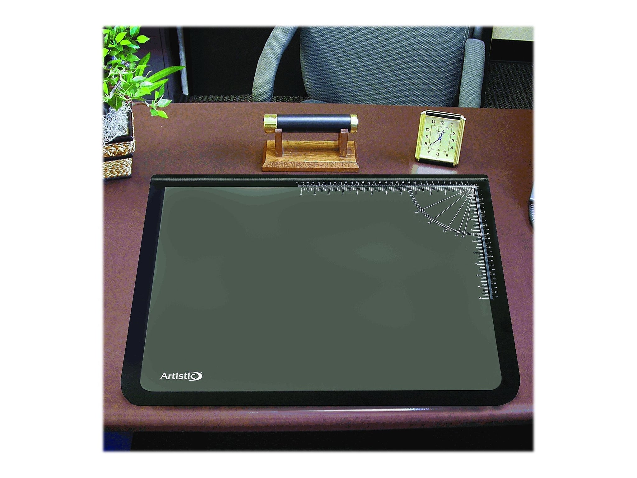 Artistic Logo Pad Anti-Slip Rubber Desk Pad, 31