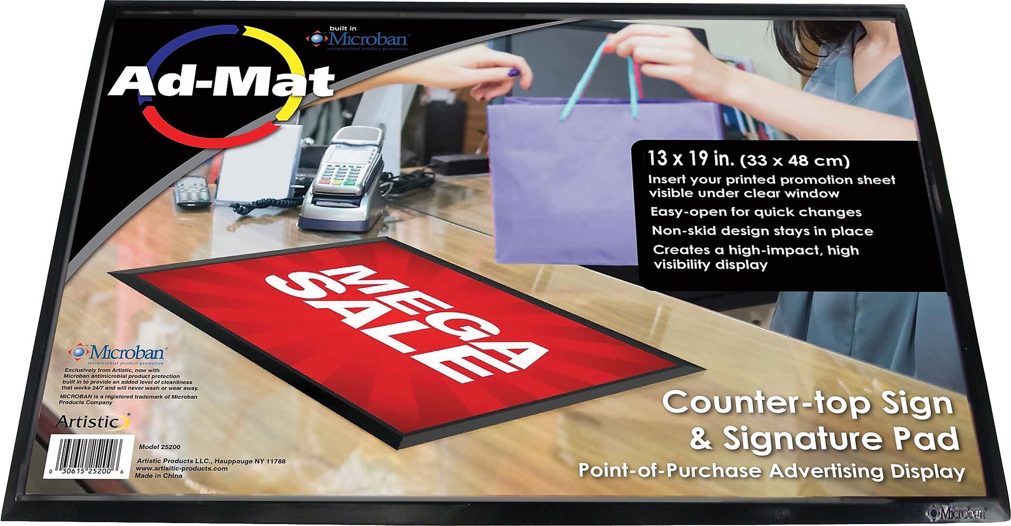 Artistic Office Products™ AdMat Counter Mat, 11
