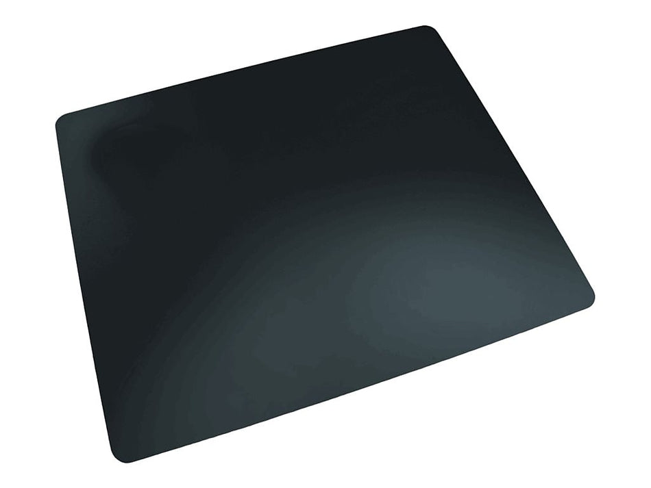 Artistic Rhinolin II PVC Desk Pad, 20" x 36", Matte Black