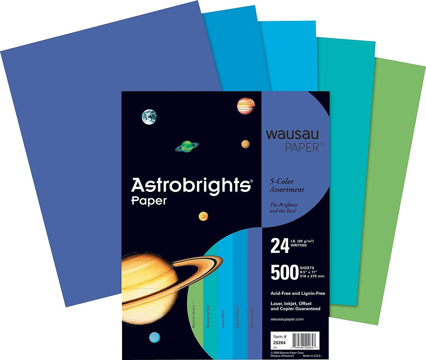 Astrobrights Wausau 8.5