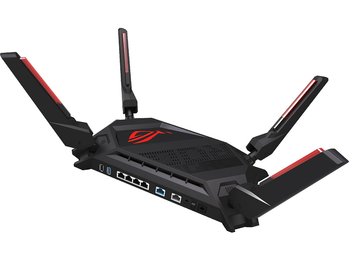 Asus ROG Rapture AX5952 Dual Band MU-MIMO WiFi 6 Gaming Router, Black/Red