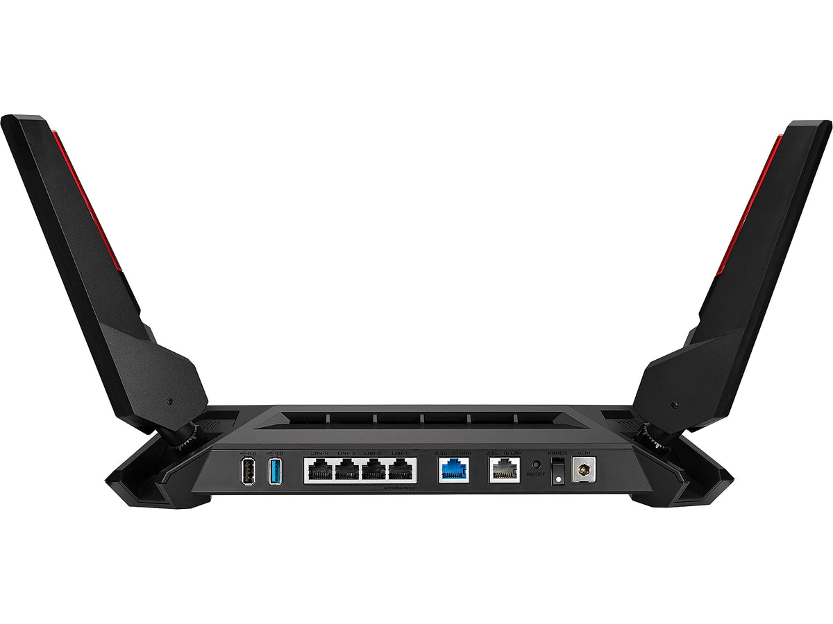 Asus ROG Rapture AX5952 Dual Band MU-MIMO WiFi 6 Gaming Router, Black/Red