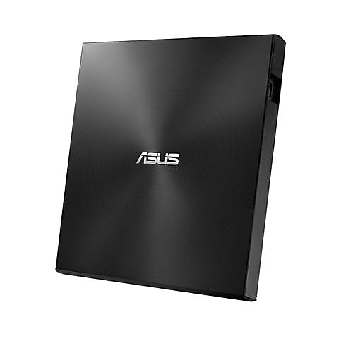 ASUS ZenDrive U7M SDRW-08U7M-U External Ultra Slim DVD Writer, USB 2.0, Black/Silver