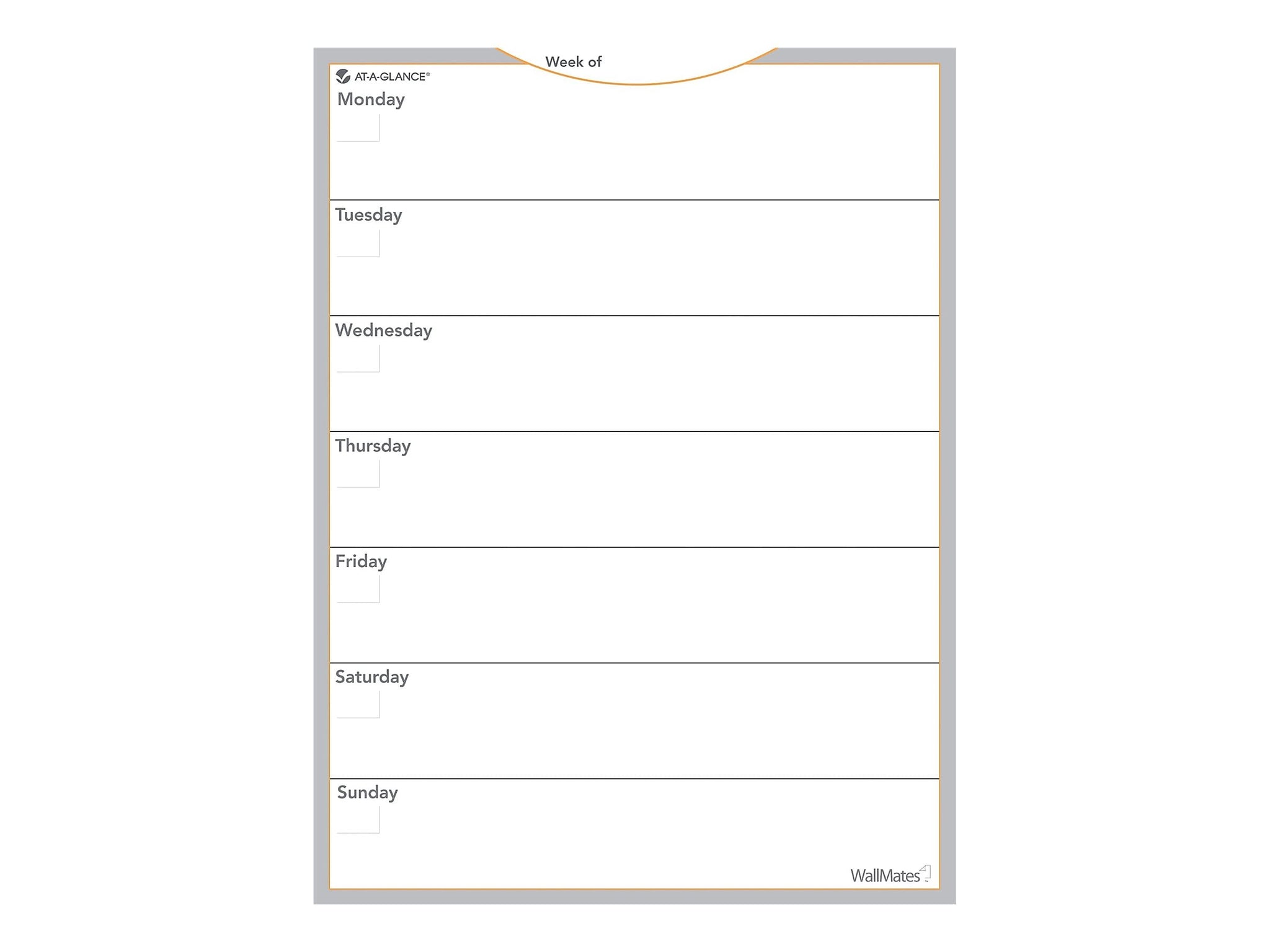 AT-A-GLANCE WallMates Standard Dry-Erase Planning Board, 24