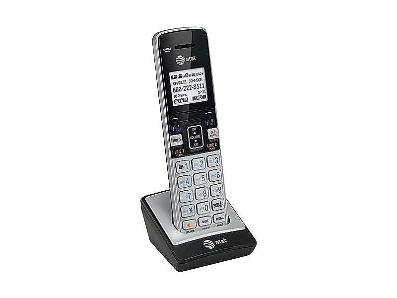 AT&T Cordless Telephone, Silver/Black