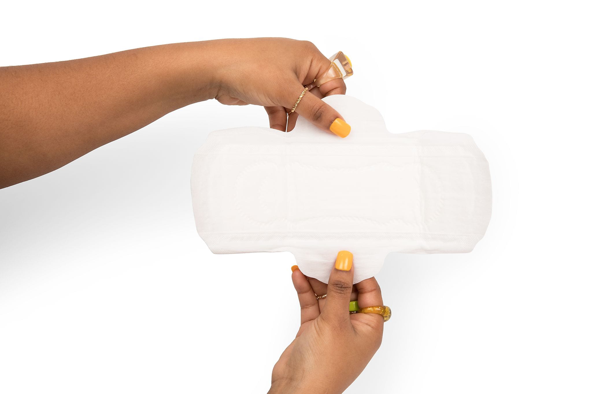 Aunt Flow Organic Pads with Wings, Regular, 500/Case