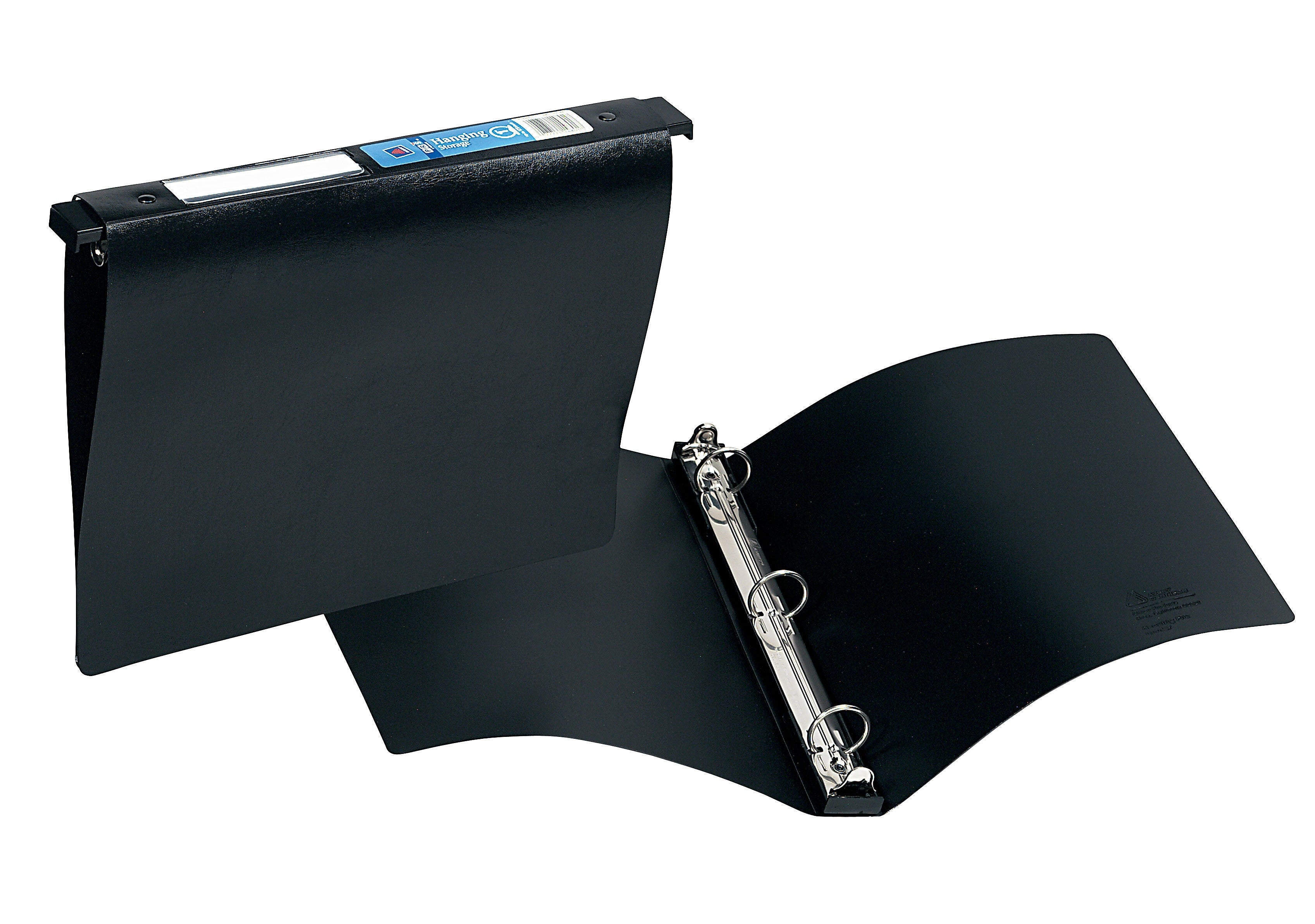 Avery 1" 3-Ring Hanging Binder, Black