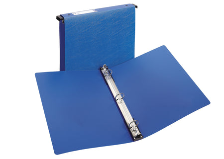 Avery 1" 3-Ring Hanging Binder, Round Ring, Blue