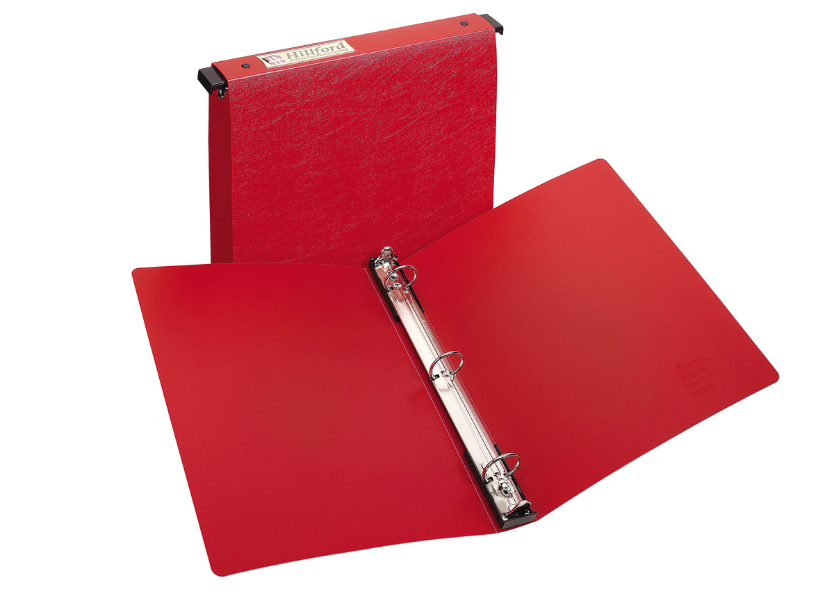 Avery 1" 3-Ring Hanging Binder, Round Ring, Red