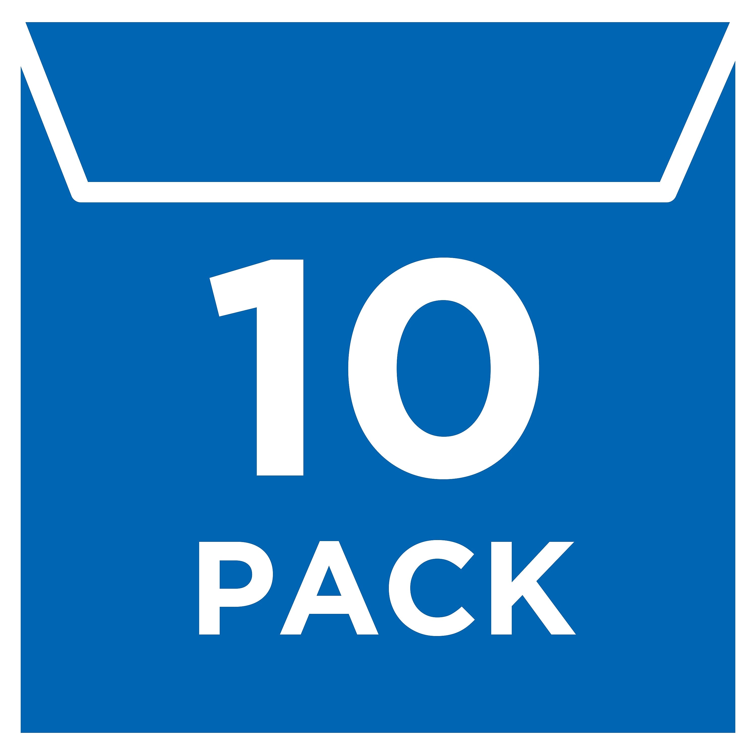 Avery Adhesive Holders for CD/DVD/Zip, Clear Vinyl, 10/Pack