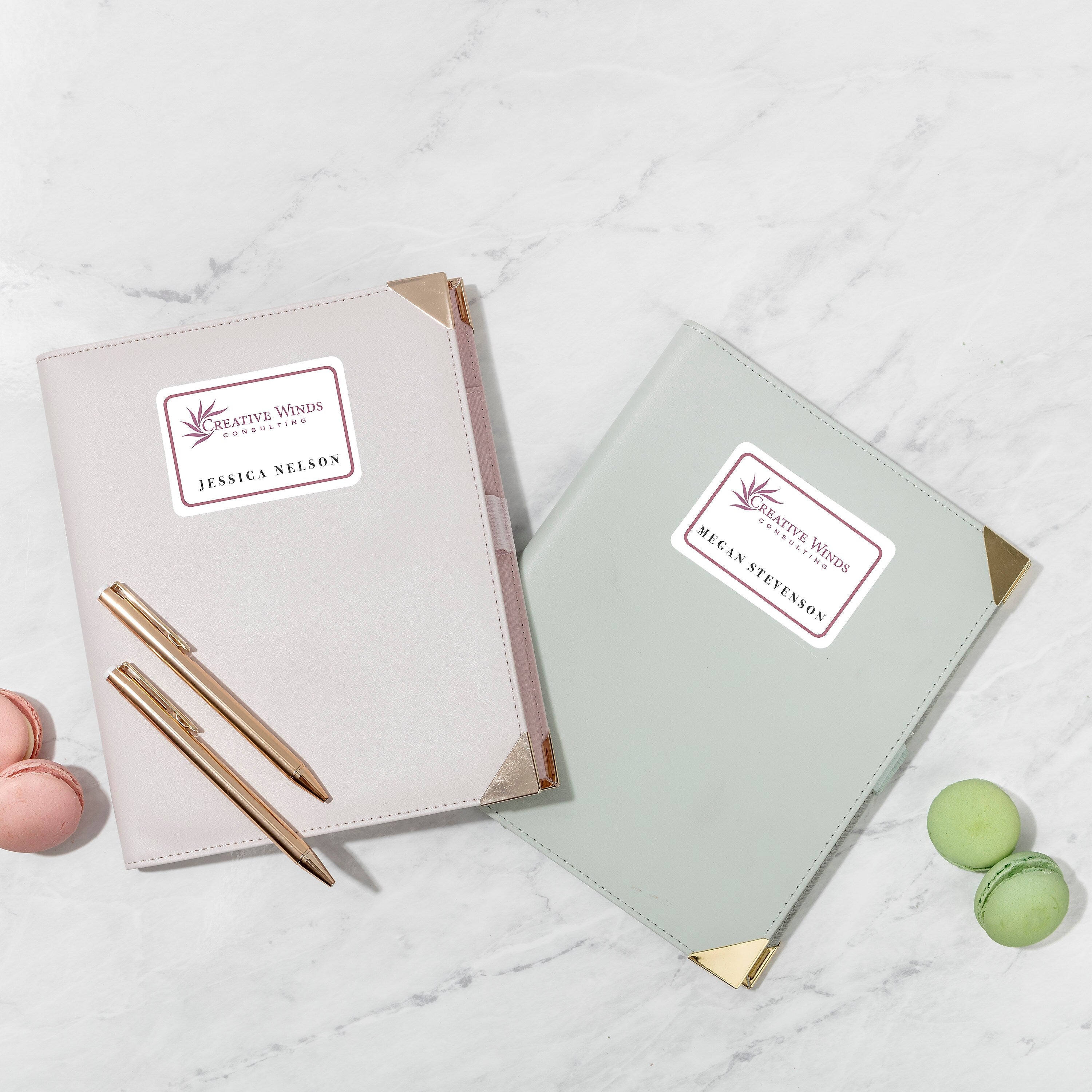 Avery Adhesive Laser/Inkjet Name Badge Labels, 2 1/3