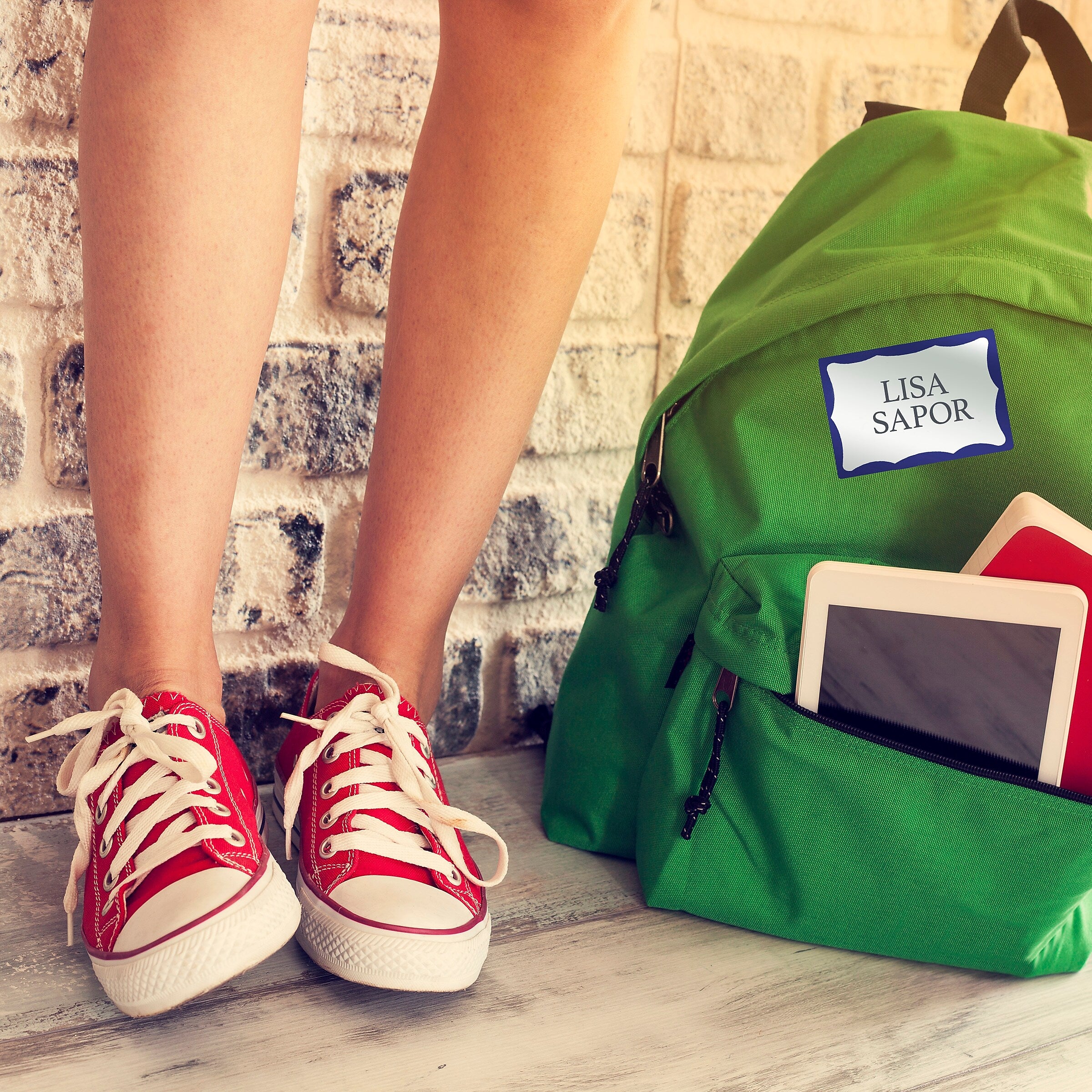 Avery Adhesive Laser/Inkjet Name Badge Labels, 2 1/3