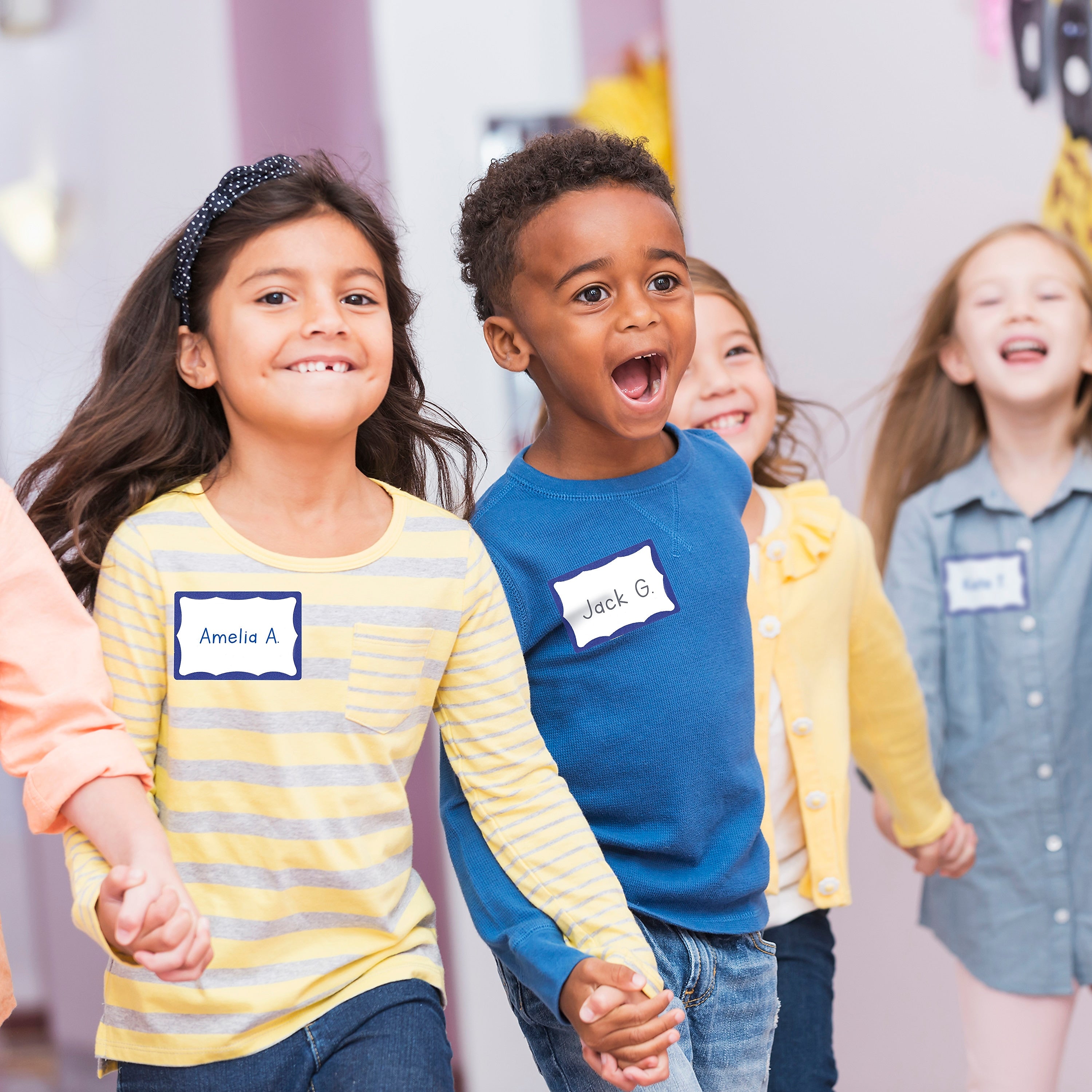 Avery Adhesive Laser/Inkjet Name Badge Labels, 2 1/3