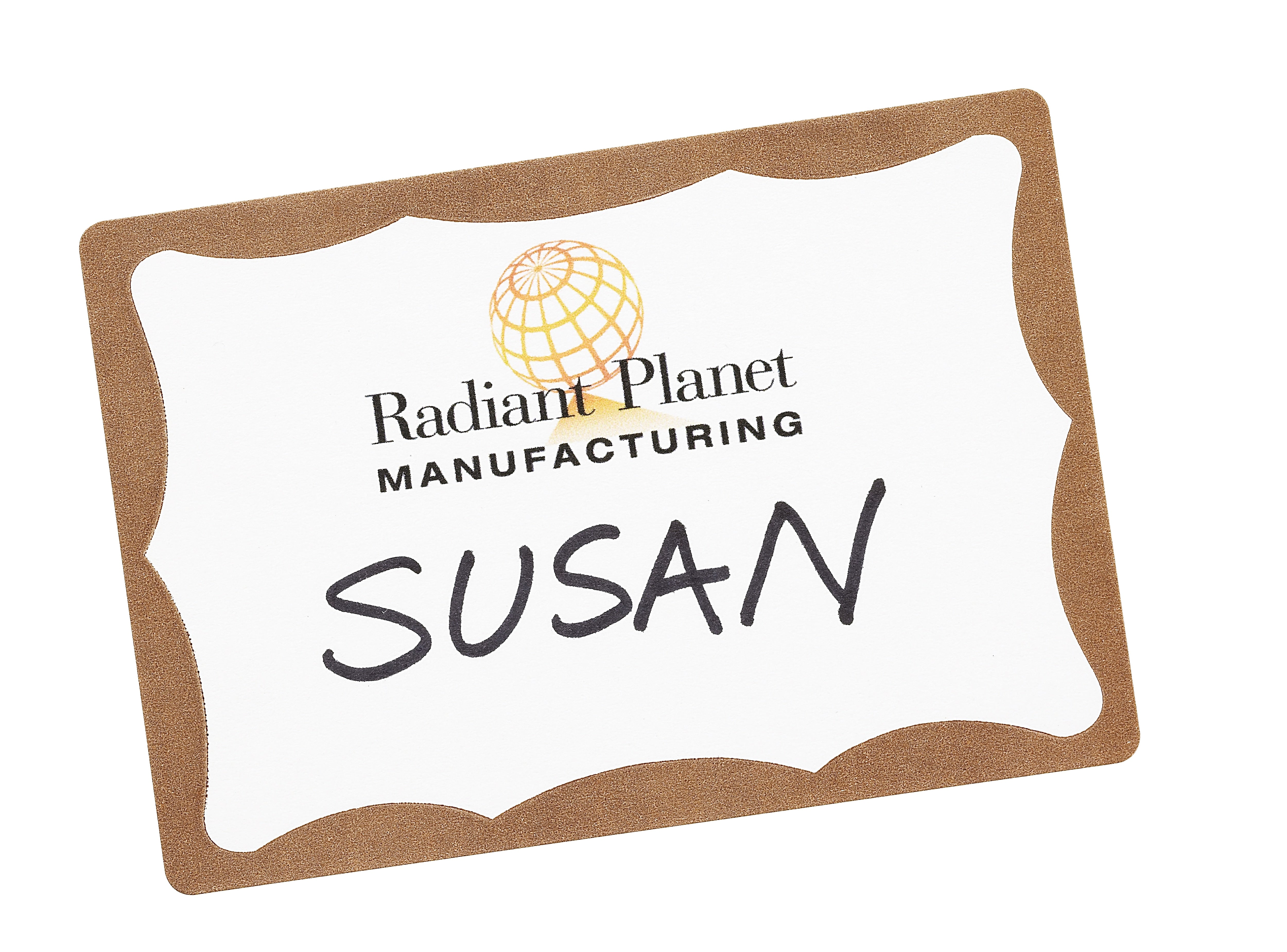 Avery Adhesive Laser/Inkjet Name Badge Labels, 2 1/3