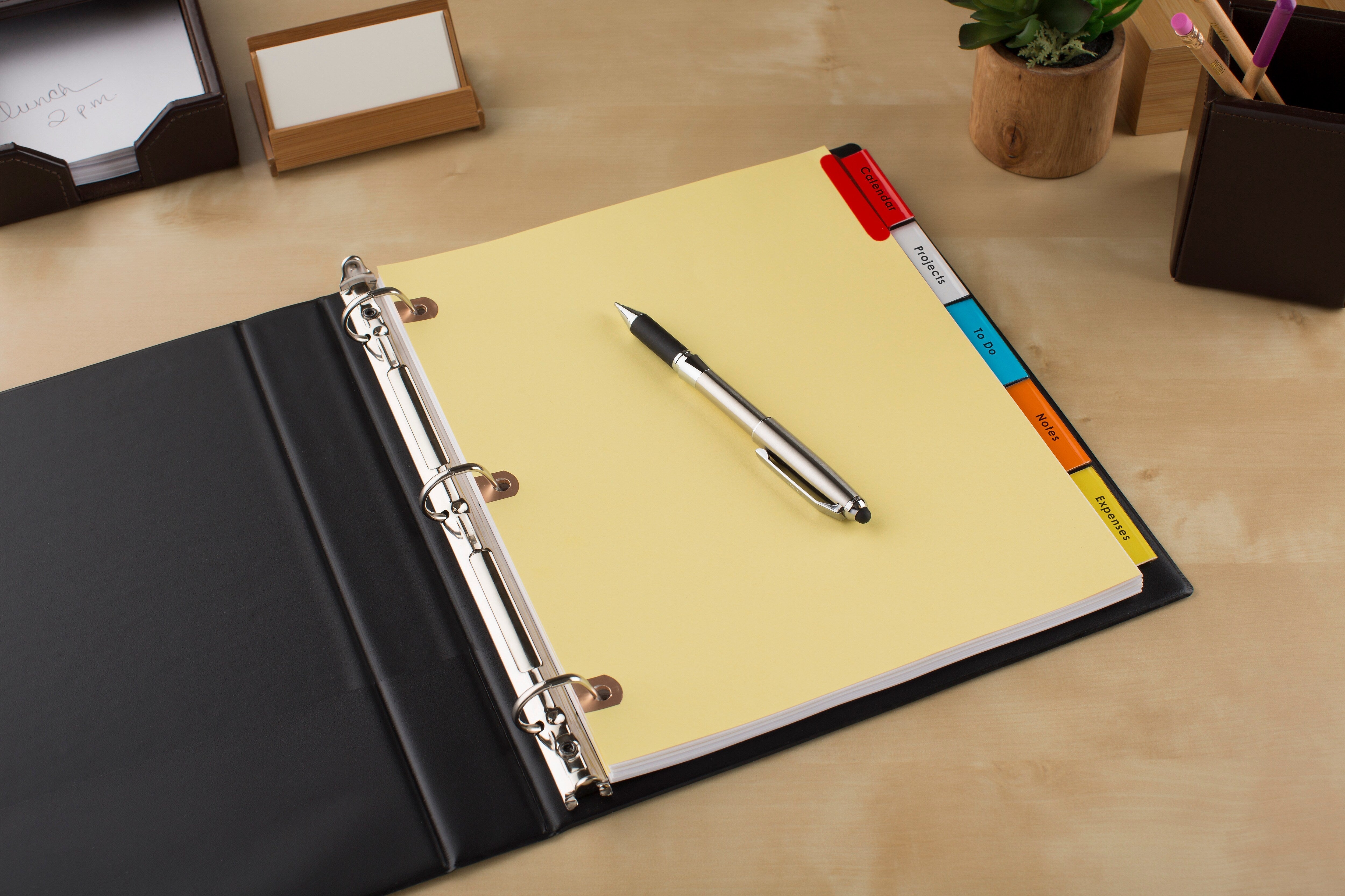 Avery Big Tab Insertable Paper Dividers, 5 Tabs, Multicolor, Copper Reinforced