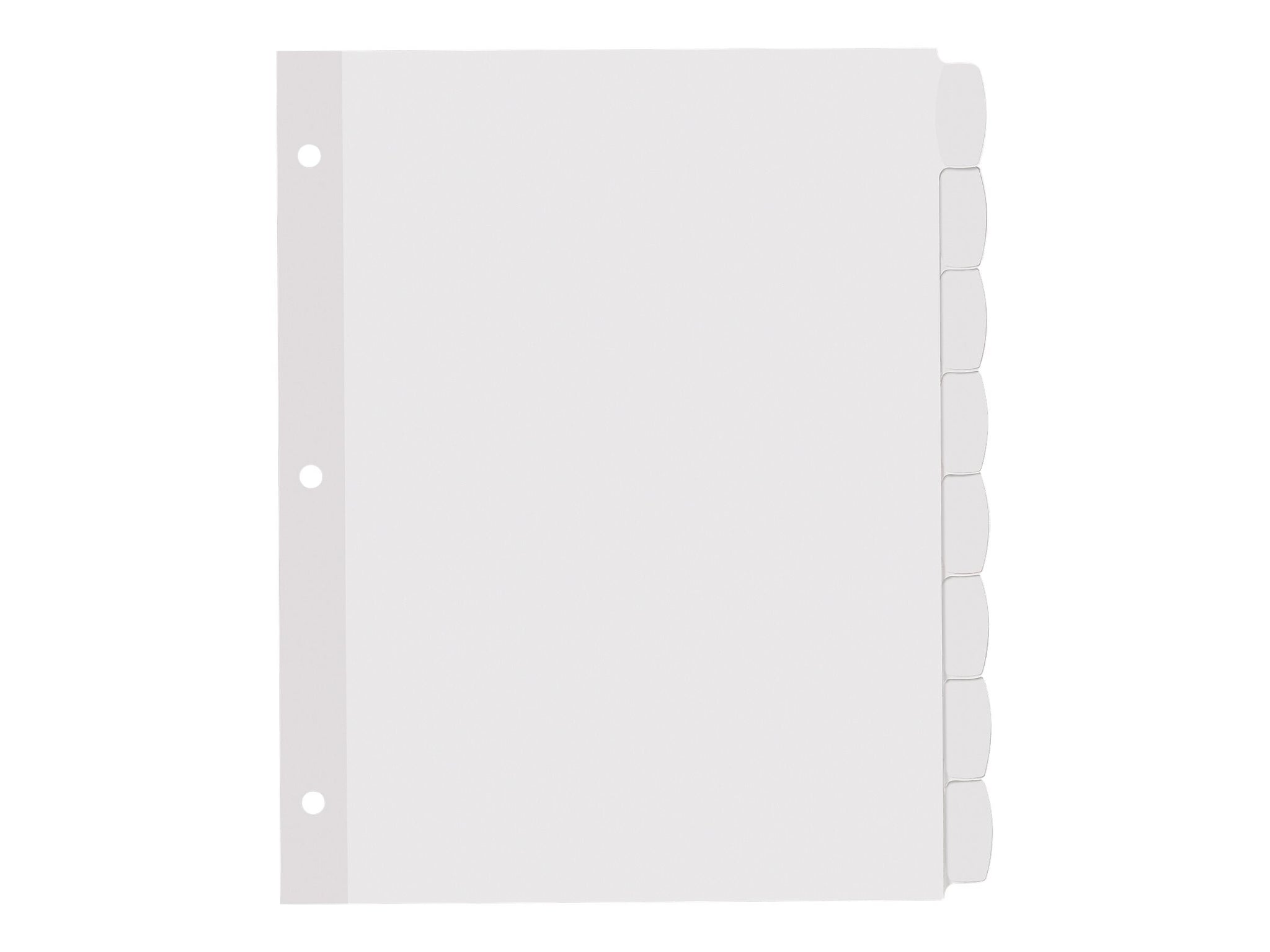 Avery Big Tab Printable Paper Dividers with White Labels, 8 Tabs, 4 Sets/Pack