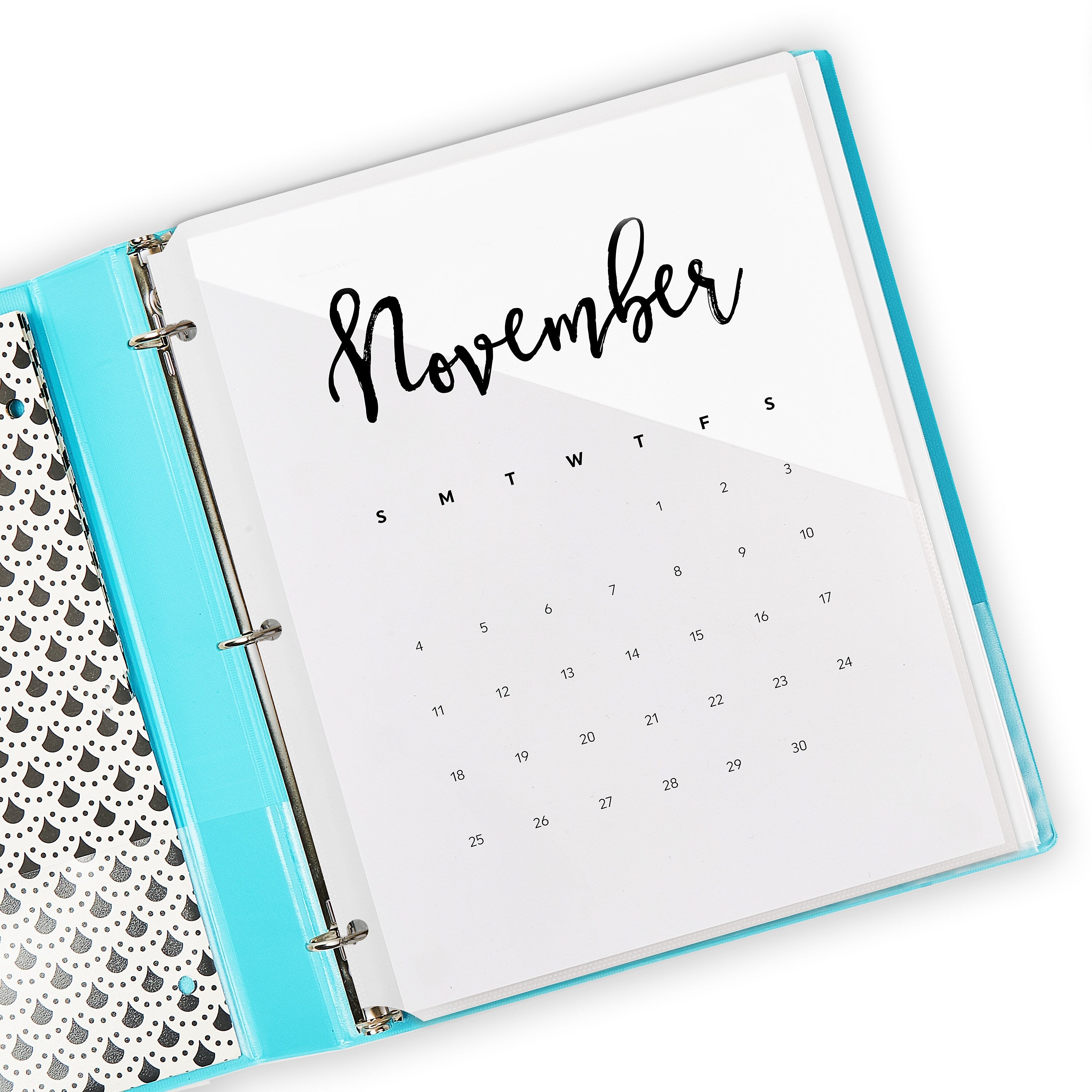 Avery Binder Pockets for 3-Ring Binders, Clear, Fits 8 1/2