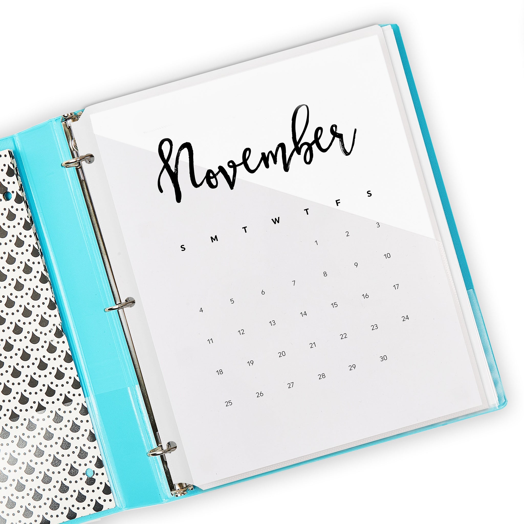 Avery Binder Pockets for 3-Ring Binders, Clear, Fits 8 1/2