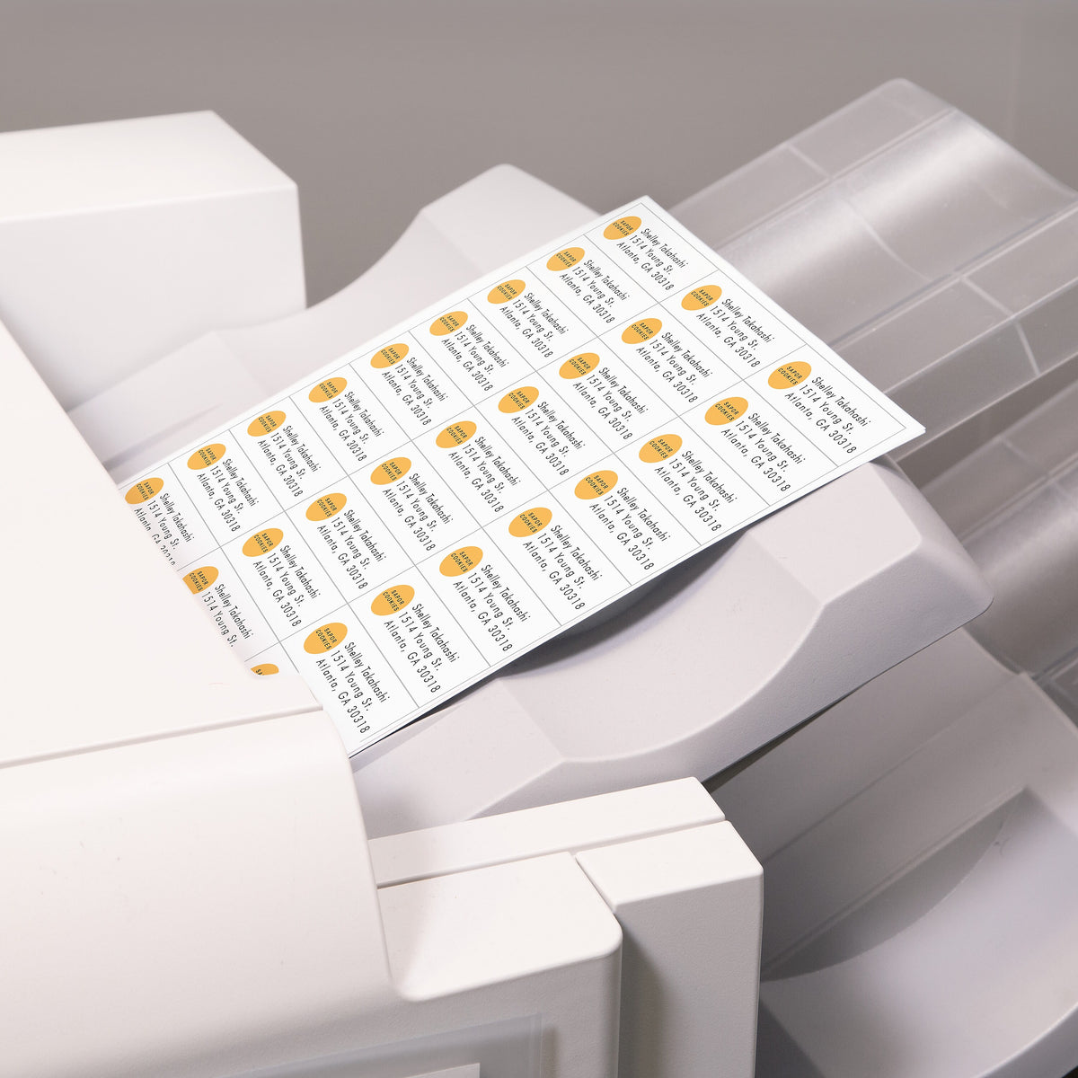 Avery Copier Address Labels, 1" x 2-13/16", White, 8250 Labels Per Pack