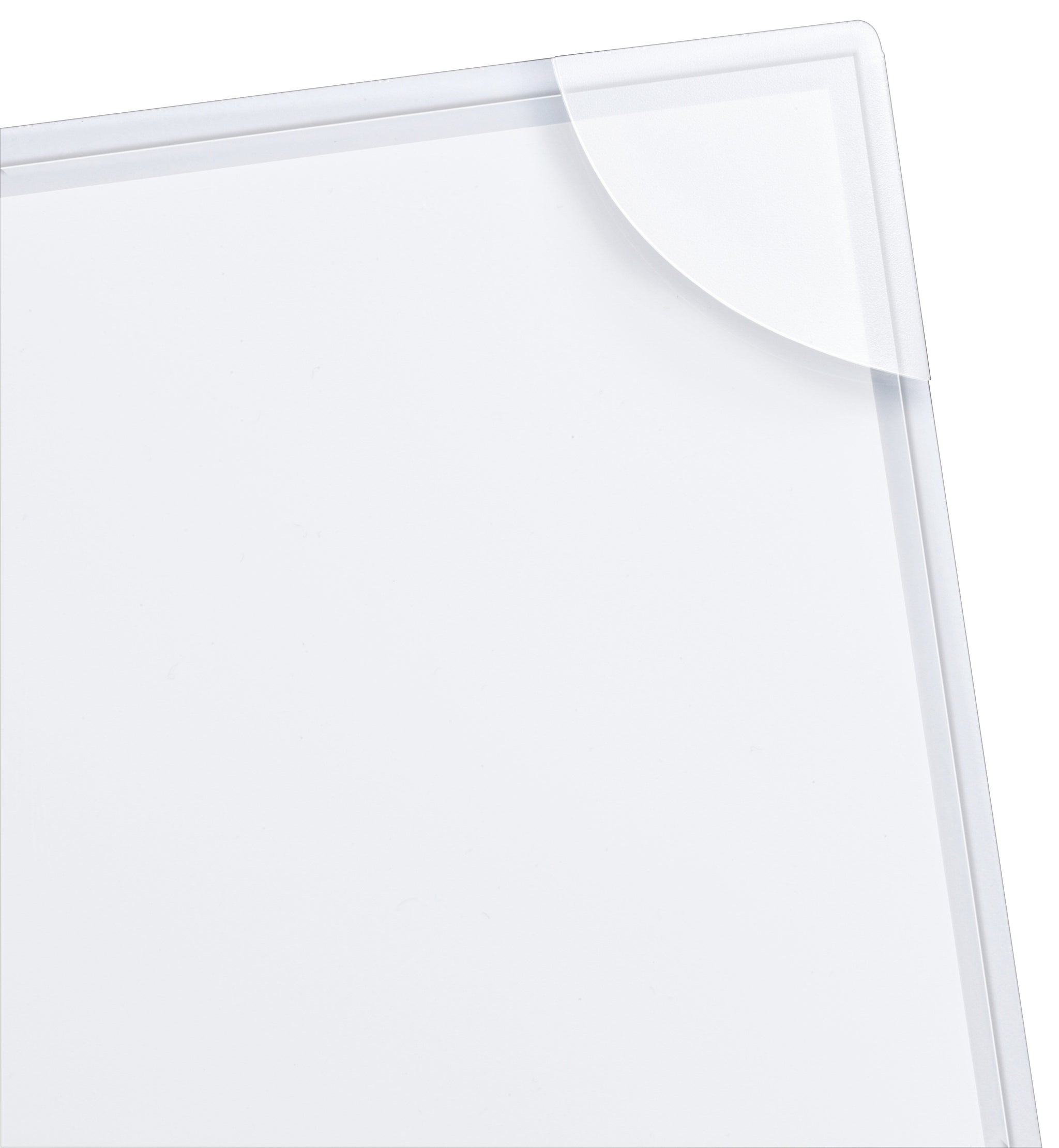 Avery Corner Lock, 3-Hole Punched Plastic Sleeves, Heavyweight, 8-1/2