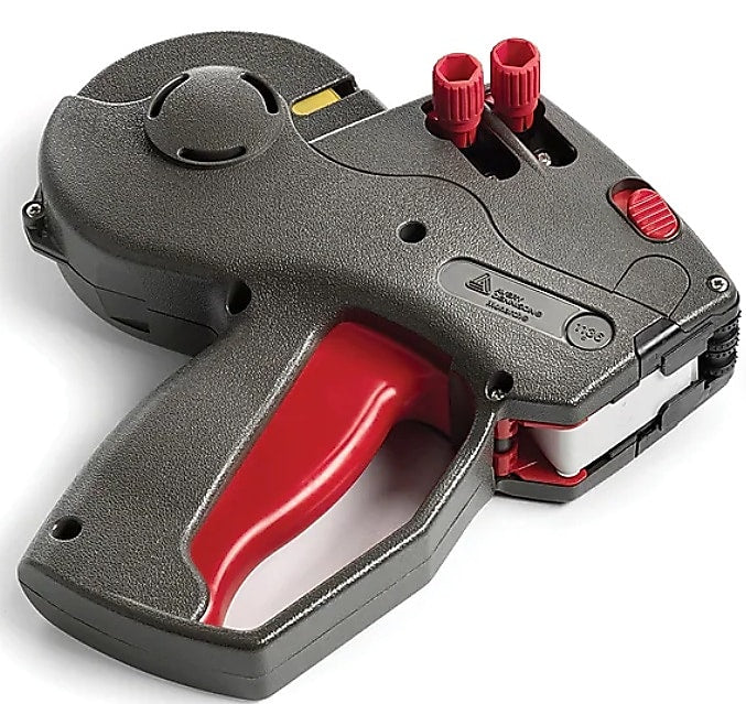 Avery Dennison Monarch 1136 Pricing Gun, 2-Line, Black/Red