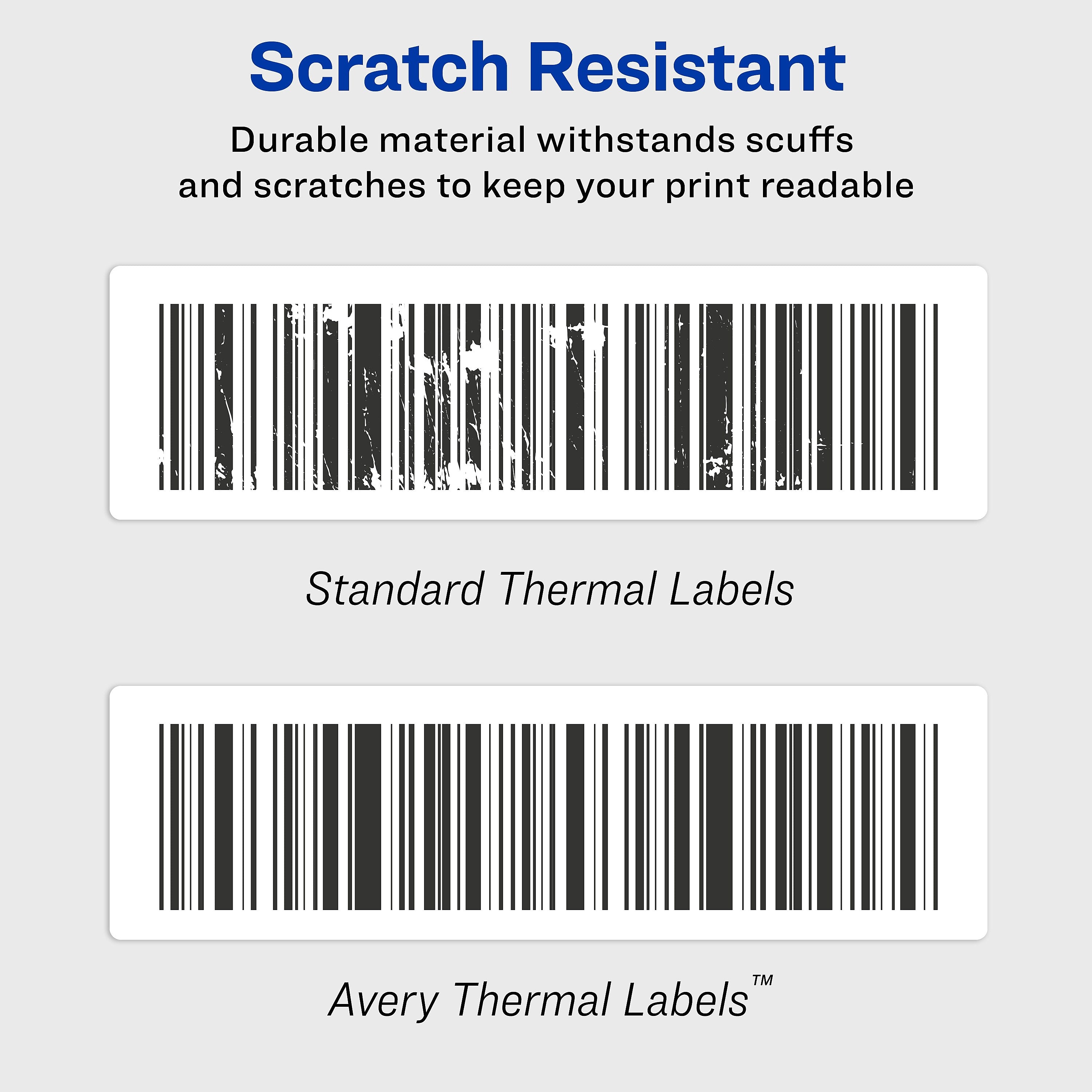 Avery Direct Thermal Roll Multipurpose Labels, 1-1/8