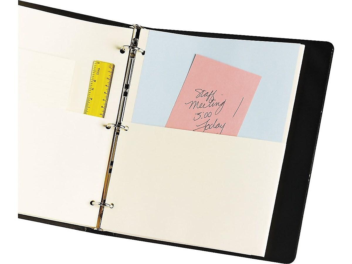 Avery Double Pocket Paper Dividers, Untabbed, Manila, 5 Dividers/Pack