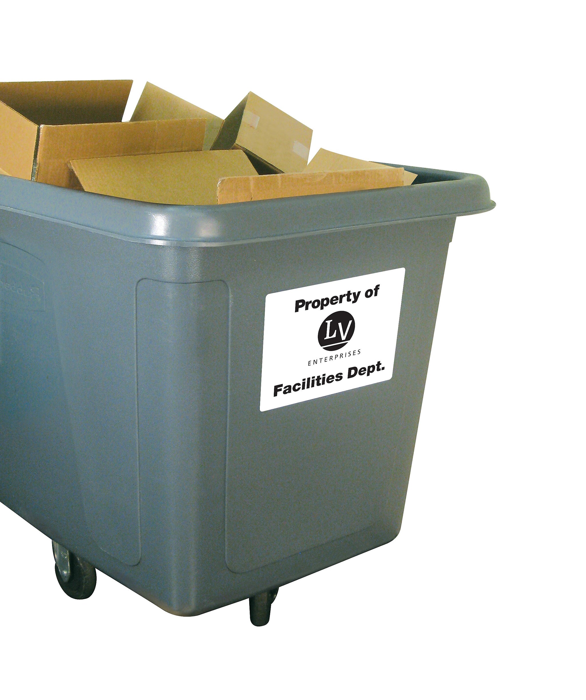 Avery Durable Laser Identification Labels, 8 1/2